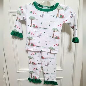💥3/$24 NWT La Luma Christmas Fishing‎ Pajamas
